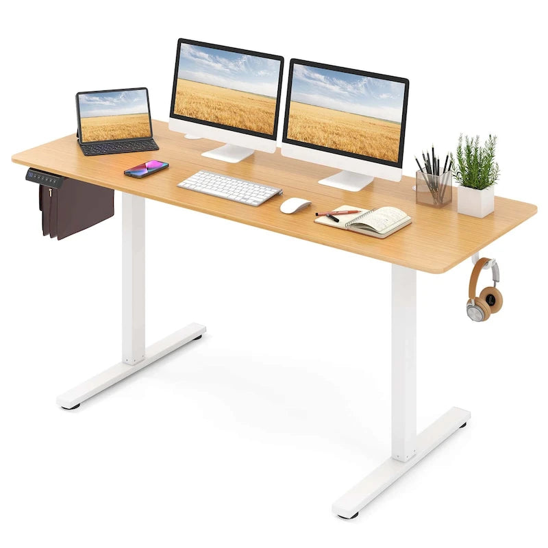 63" x 24" Electric Height Adjustable Sit-Stand Desk