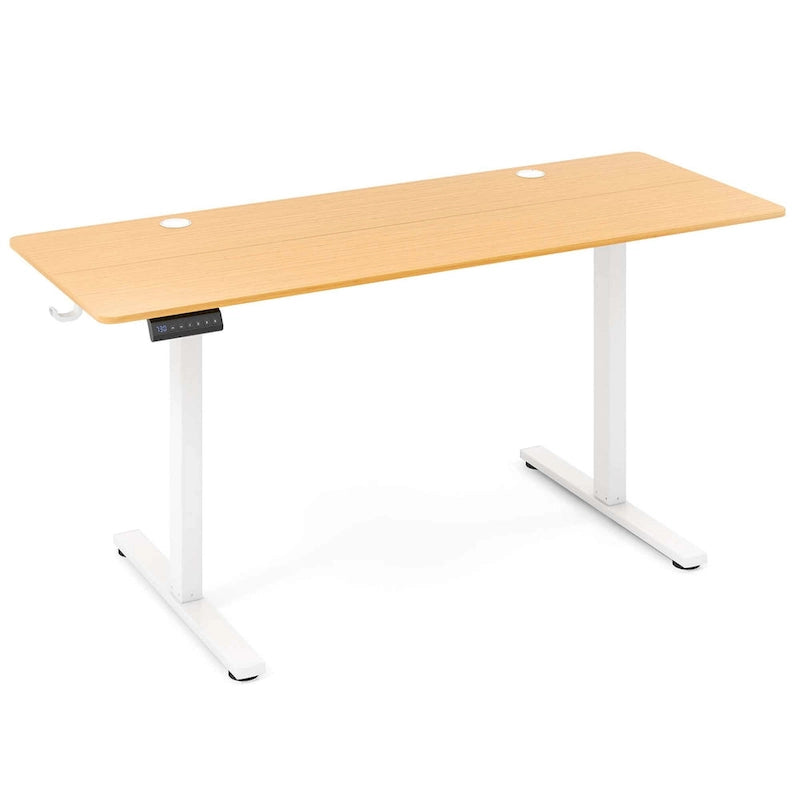 Biurko elektryczne z regulacją wysokości 63" x 24", do pracy na siedząco i stojąco
