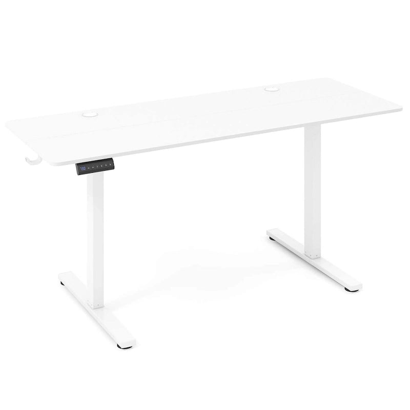 Biurko elektryczne z regulacją wysokości 63" x 24", do pracy na siedząco i stojąco