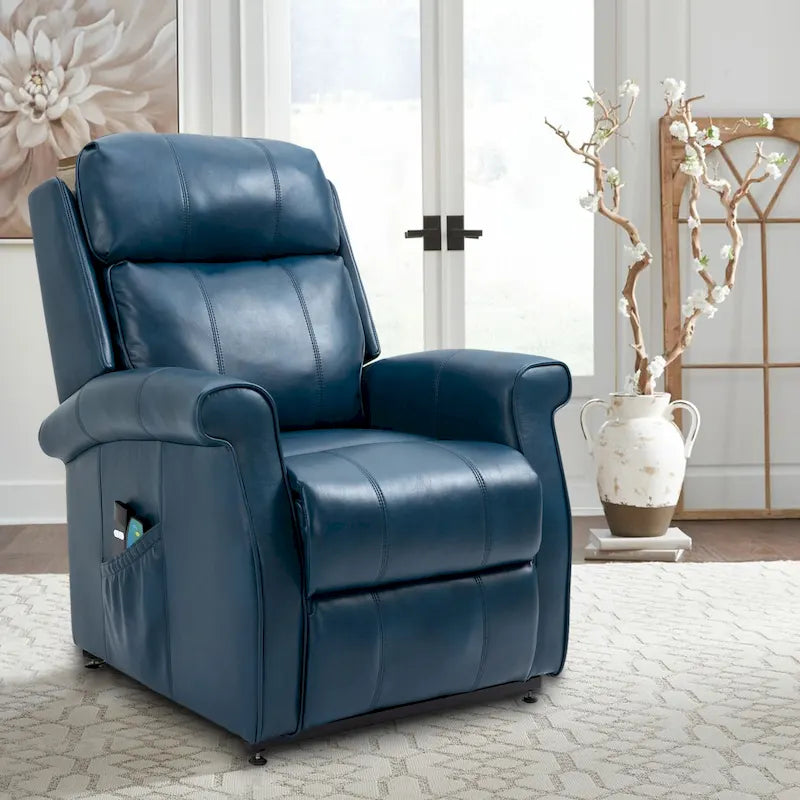 Faux Leather Power Lift Recliner Chair for Elderly