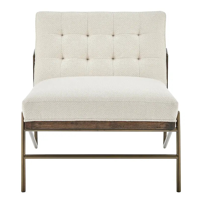 Fabric Slipper Accent Chair