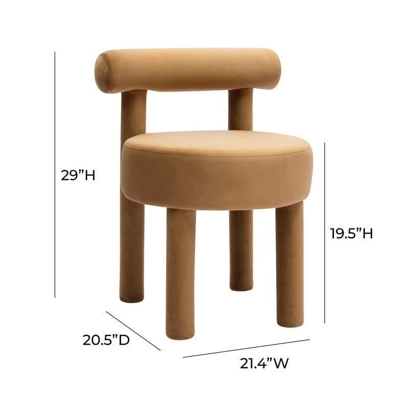 Verspiegelter Couchtisch in Champagnergold